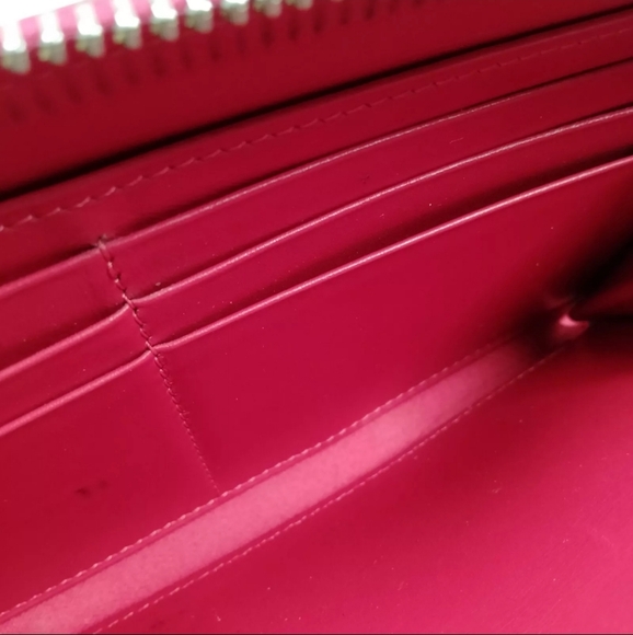 Christian Louboutin Studded Long Wallet Pink Leather - Picture 7 of 9